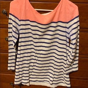 J crew top size L